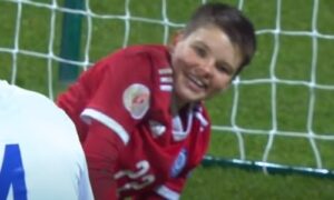 Вратарь сборной Казахстана прокомментировала поражение 0:12 в матче отборочного тура 26 вратарь